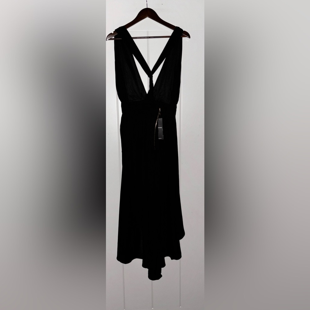 Alloy Apparel Shanda Tall Maxi‎ Dress Women XL Asymmetrical Whimsigoth Grunge